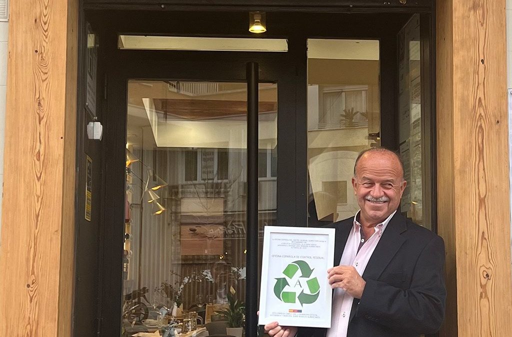 El restaurante FIJO obtiene, con calificación Excelente, el Sello de Calidad de la Oficina Española de Residuos Alimentarios